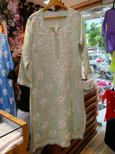 Load image into Gallery viewer, Chikankari Modal Kurti