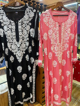 Load image into Gallery viewer, Chikankari Modal Kurti