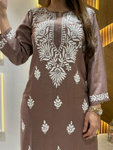 Load image into Gallery viewer, Chikankari Rayon Pallazo Set