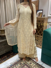 Load image into Gallery viewer, Chikankari Viscose Mukaish Set