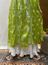 Load image into Gallery viewer, Chikankari A-line Kurta