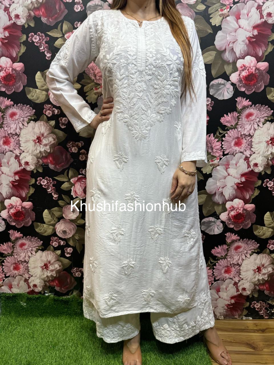 Chanderi Silk Kurti