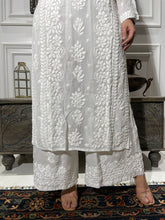 Load image into Gallery viewer, Chikankari Viscose Georgette Kurta
