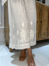 Load image into Gallery viewer, Chikankari Muslin Palazzo Set
