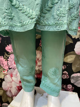 Load image into Gallery viewer, Mint Green Crepe Pant Set
