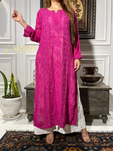 Load image into Gallery viewer, Chikankari Viscose Georgette Kurta
