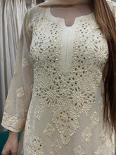 Load image into Gallery viewer, Chikankari Viscose Mukaish Set
