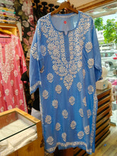 Load image into Gallery viewer, Chikankari Modal Kurti
