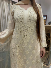Load image into Gallery viewer, Chikankari Viscose Mukaish Set
