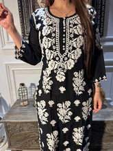 Load image into Gallery viewer, Chikankari Modal Kurti
