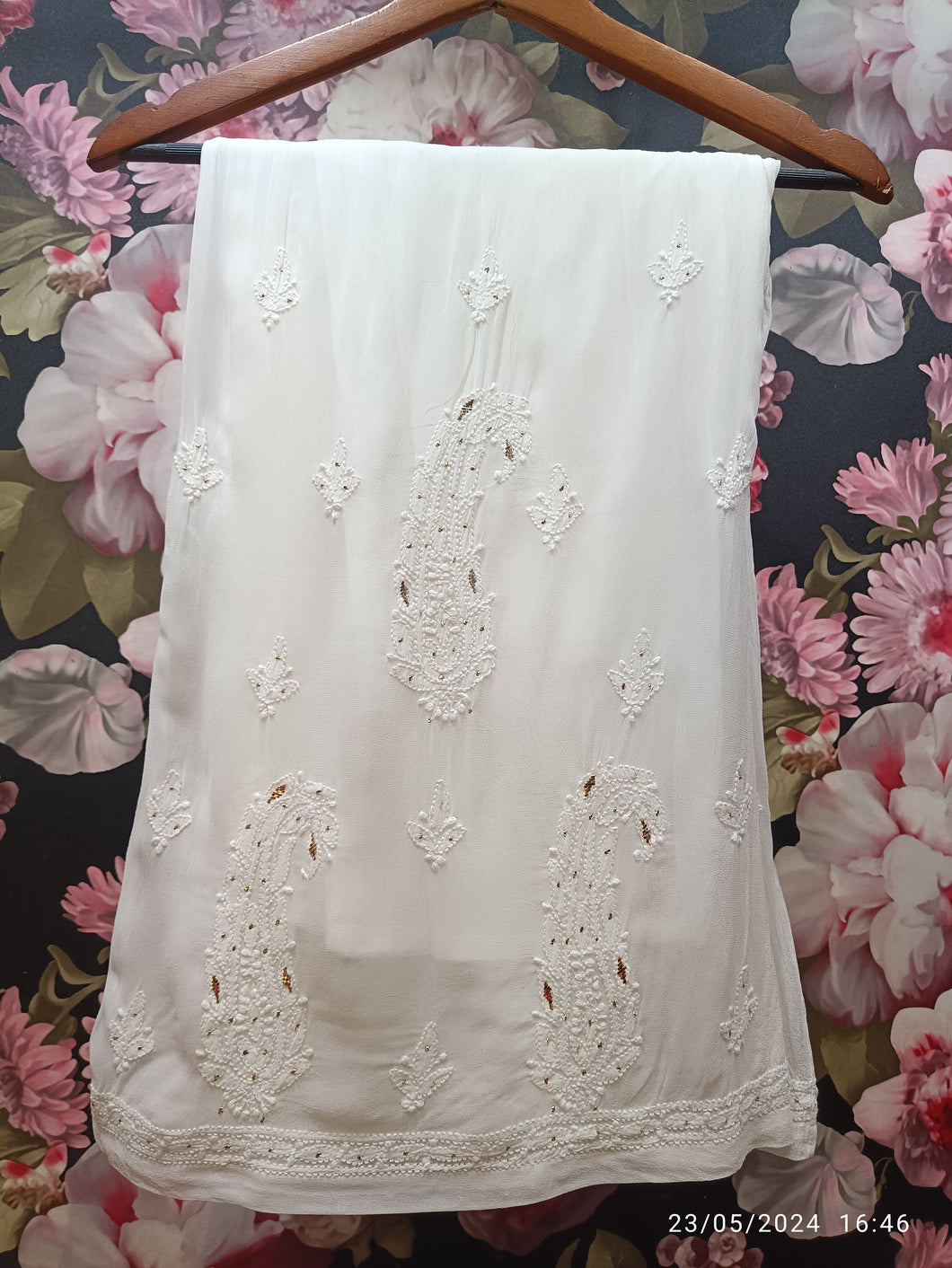 White Viscose Pallazo