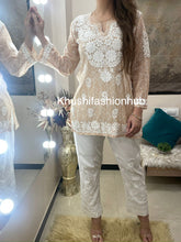 Load image into Gallery viewer, Beige Short Kurti
