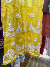 Load image into Gallery viewer, Soft chanderi Short Kurti
