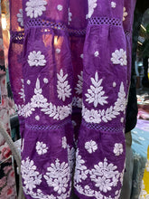 Load image into Gallery viewer, Soft chanderi Short Kurti
