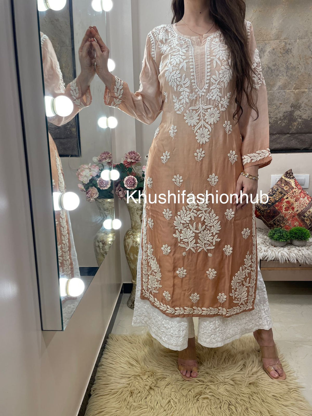 Orange Kurti